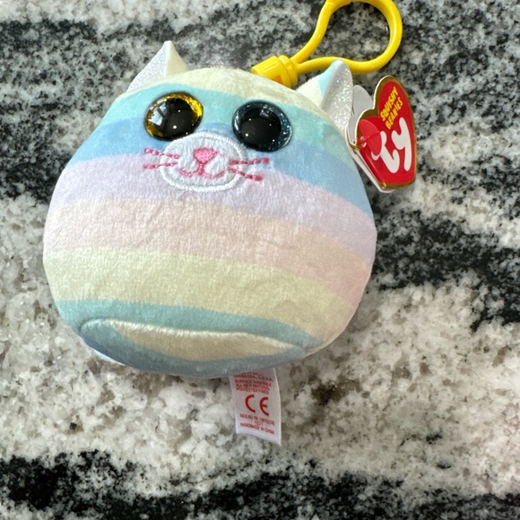 Lot TY Squishy Beanies BackPack Clip KIKI,PINKY, GISELLE, ROXIE, SLUSH, HEATHER - Picture 7 of 7